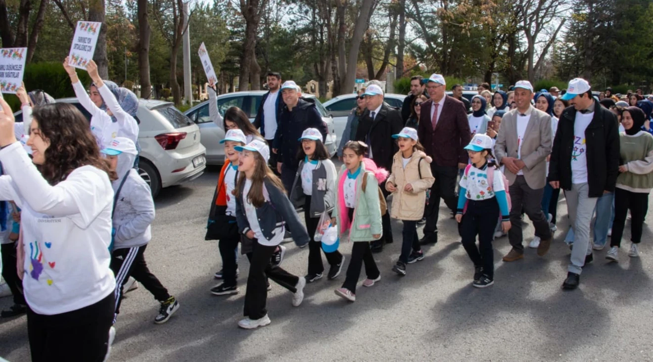 9. otizm farkındalık etkinliğine katılım sağlandı